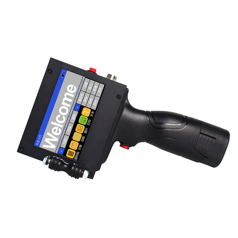 Handheld Inkjet Printer for Printing Qr Code and Expire Date on Different Materials
