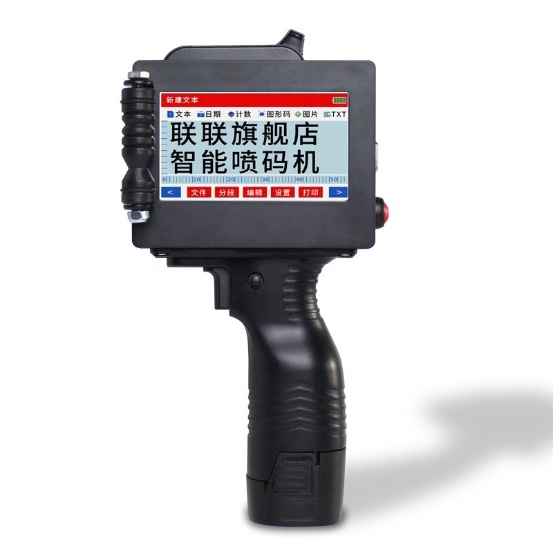 Easy to Operate Portable Handheld Digital Printer for All Bottle Plastic Bag Surfaces