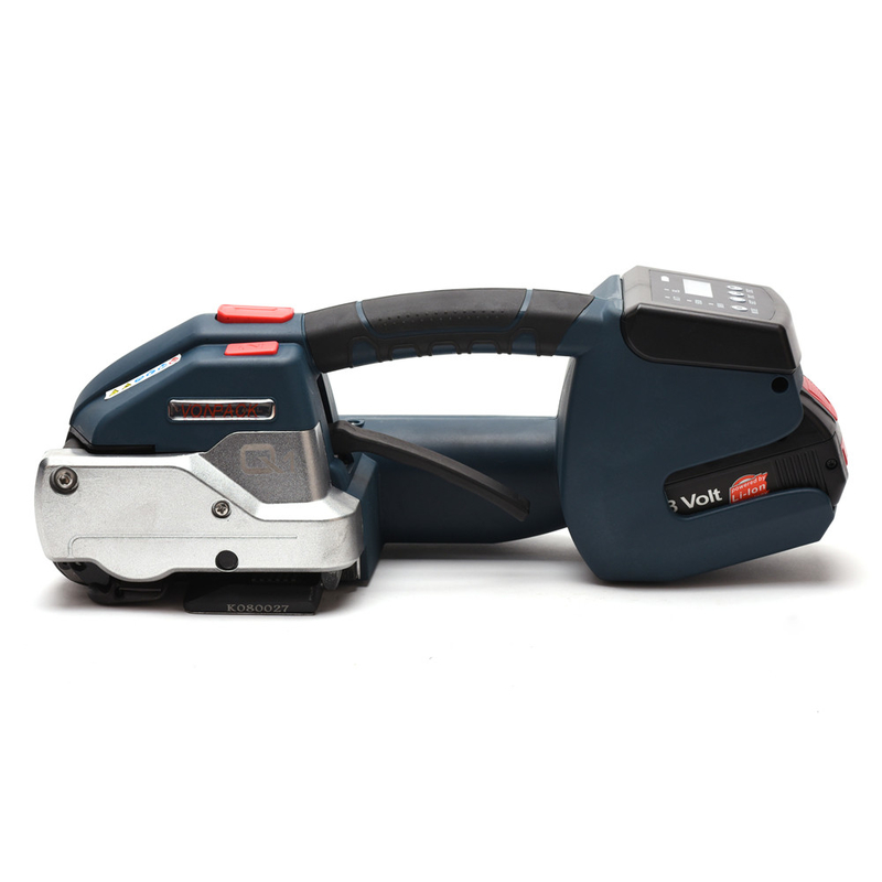 Automatic One Key Handheld Wrapping Machine For PP PET Straps Driven by Electricity