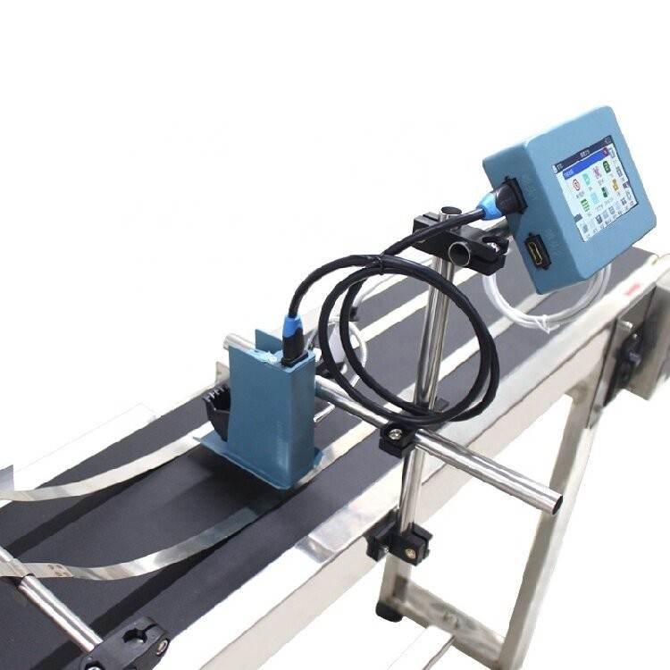 Multiple Languages Choice 4.3 Inch Touch Screen On-line Printing Machine with Printing