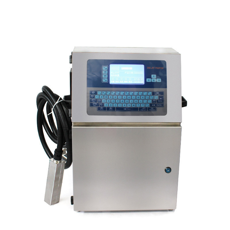 Edit on Screen Fast Dry Solvent Ink CIJ Online Printer for Industrial Applications