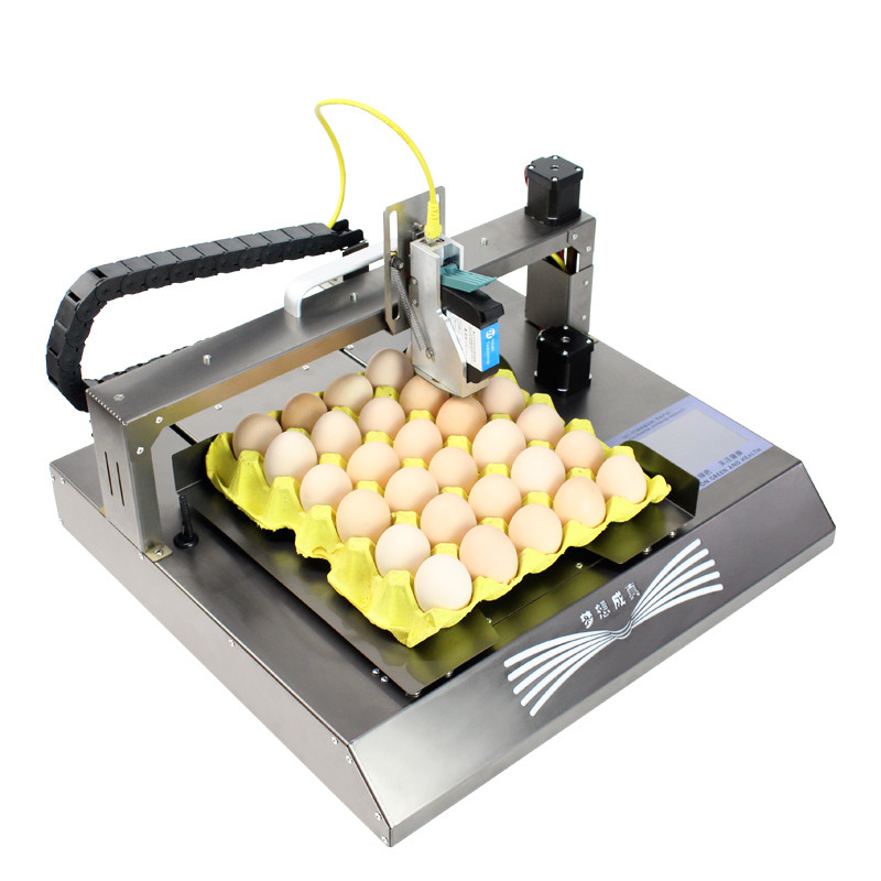 Ink Type Eco Solvent Ink Industry Smart Automatic Egg Date Stamp Printing Machine