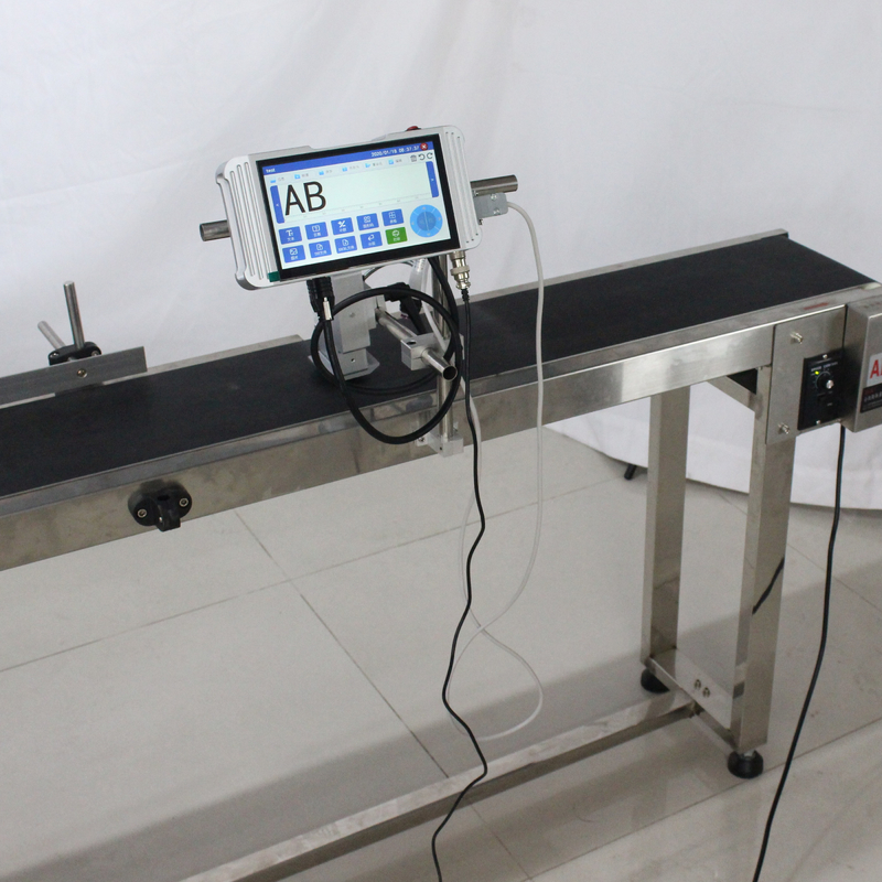 Quick Drying Ink Newest Plastic Bag Wood Metal Date Bar Code QR Expiry TIJ Coding Machine