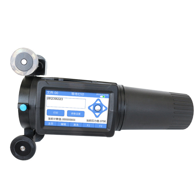 60mm Height Large Character Handheld Cij Coding Printer for Paper Plastic Wood Metal