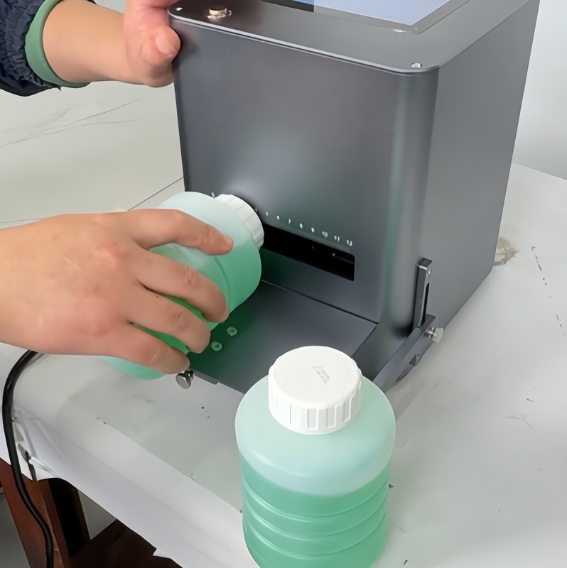 Desktop Thermal Inkjet Printer for Hand Expiry Date Coding Easy to Operate and Compact
