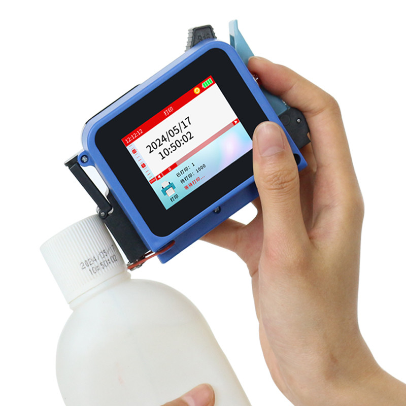 Type-C Charge Port Mini Thermal Inkjet Coding Machine for Paper Wood Plastic Metal Glass